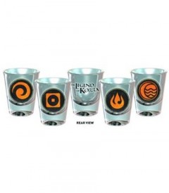 SET DE VASOS PARA SHOTS LA LEYENDA DE KORRA