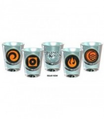 SET DE VASOS PARA SHOTS LA LEYENDA DE KORRA