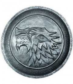 CHAPAS ESCUDO STARK JUEGO DE TRONOS