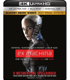 4K UHD - EX MACHINA (INSTINTO ARTIFICIAL)