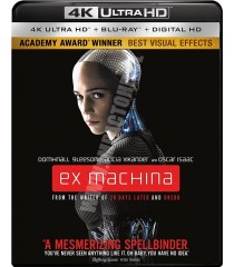 4K UHD - EX MACHINA (INSTINTO ARTIFICIAL)