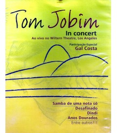 DVD - TOM JOBIM IN CONCERT (EN VIVO EN WILTERN THEATRE, LOS ANGELES) - USADA