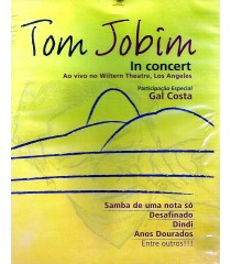 DVD - TOM JOBIM IN CONCERT (EN VIVO EN WILTERN THEATRE, LOS ANGELES) - USADA