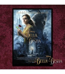 PÓSTER LA BELLA Y LA BESTIA (ENMARCADO)