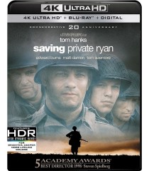 4K UHD - RESCATANDO AL SOLDADO RYAN (EDICIÓN CONMEMORATIVA 20° ANIVERSARIO)