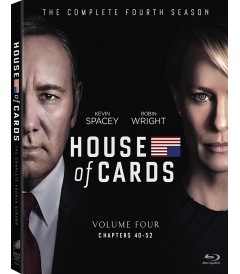 HOUSE OF CARDS - 4° TEMPORADA COMPLETA - Blu-ray