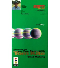 3DO - ESPN GOLF (LOWER YOUR SCORE WITH TOM KITE SHOT MAKING) - USADO