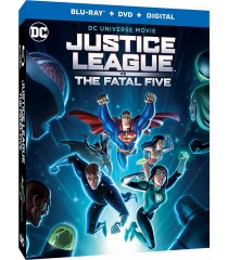 DC ANIMADA - LIGA DE LA JUSTICIA VERSUS LOS CINCO FATALES (Blu-ray Sin Español)