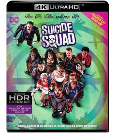 4K UHD - ESCUADRÓN SUICIDA (CORTE EXTENDIDO BLU-RAY) - USADA