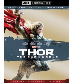 4K UHD - THOR (UN MUNDO OSCURO) (EDICIÓN UNIVERSO CINEMATOGRÁFICO) (MCU)