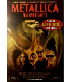 DVD - METALLICA (SOME KIND OF MONSTER) - USADA