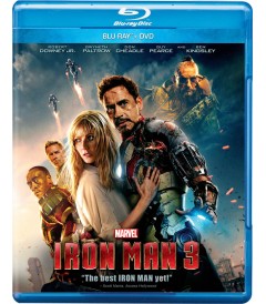 IRON MAN 3 (MCU) - USADA Blu-ray + DVD
