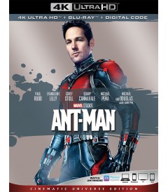 4K UHD - ANT MAN (EDICIÓN UNIVERSO CINEMATOGRÁFICO) (MCU) - PRE VENTA