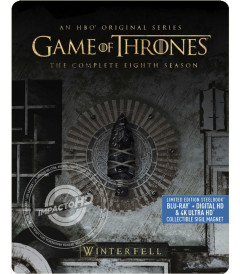 4K UHD - JUEGO DE TRONOS (8° TEMPORADA COMPLETA) (EDICIÓN LIMITADA STEELBOOK)