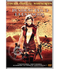 DVD - RESIDENT EVIL 3 (LA EXTINCIÓN) (WIDESCREEN EDICIÓN ESPECIAL)