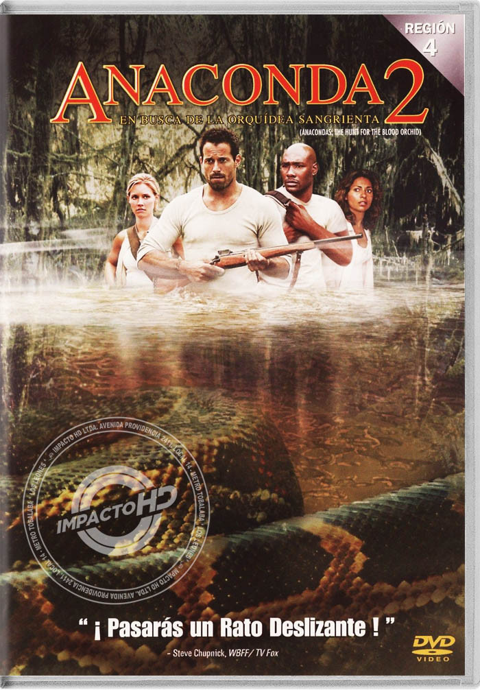 DVD ANACONDA 2 (EN BUSCA DE LA ORQUÍDEA SANGUINARIA)
