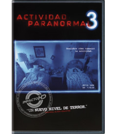 DVD - ACTIVIDAD PARANORMAL 3