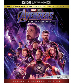 4K UHD - LOS VENGADORES (ENDGAME) (MCU) CON SLIPCOVER