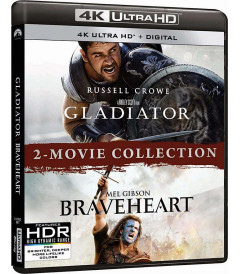 4K UHD - GLADIADOR / CORAZON VALIENTE (2 MOVIE COLLECTION)