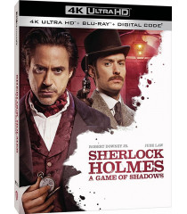 4K UHD - SHERLOCK HOLMES (JUEGO DE SOMBRAS) - CON SLIPCOVER