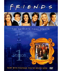 DVD - FRIENDS 1° TEMPORADA COMPLETA - USADA