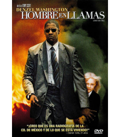 DVD - HOMBRE EN LLAMAS - USADO