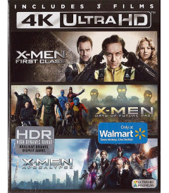 4K UHD - XMEN (EL INICIO TRILOGÍA) (3 FILM COLLECTION)