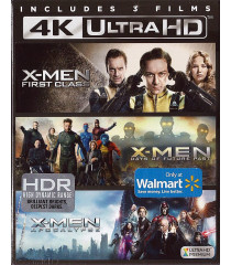 4K UHD - XMEN (EL INICIO TRILOGÍA) (3 FILM COLLECTION)