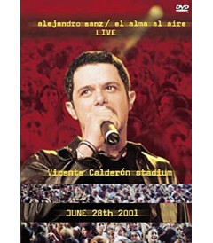 DVD - ALEJANDRO SANZ EL ALMA AL AIRE LIVE - USADA