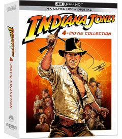 4K UHD - INDIANA JONES COLECCION DE 4 PELICULAS - PRE VENTA