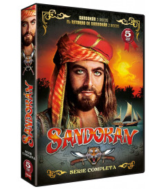 DVD - SANDOKAN+ EL REGRESO DE SANDOKAN SERIE COMPLETA 5 DVD