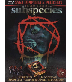 SUBESPECIES COLECCION DE 4 PELICULAS - DIGIPACK