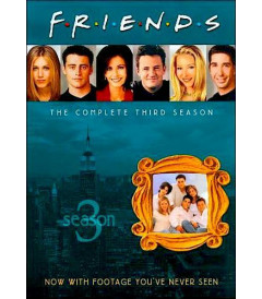 DVD - FRIENDS 3° TEMPORADA COMPLETA - USADA