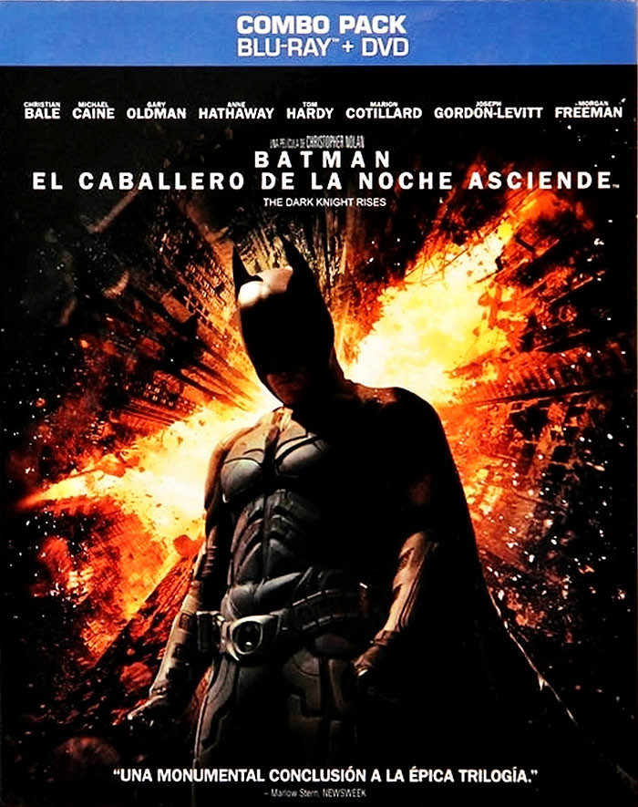 BATMAN (EL CABALLERO DE LA NOCHE ASCIENDE) (*) - USADA - Blu-ray