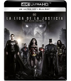 4K UHD - LA LIGA DE LA JUSTICIA DE ZACK SNYDER (EDICIÓN 4 DISCOS) - PRE VENTA