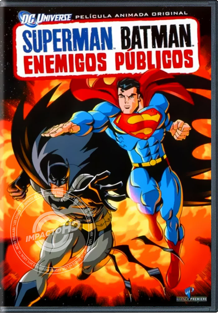 DVD - SUPERMAN BATMAN (ENEMIGOS PÚBLICOS) - USADA