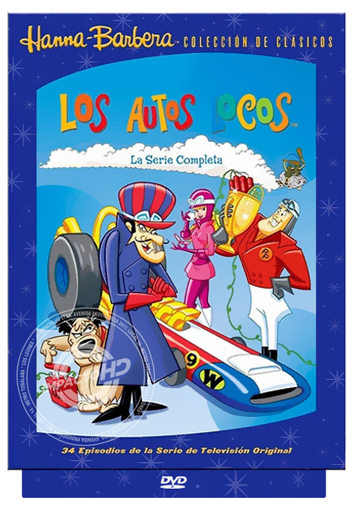 DVD - LOS AUTOS LOCOS (LA SERIE COMPLETA)