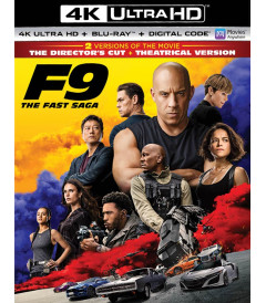 4K UHD - RÁPIDOS Y FURIOSOS 9 (INCLUYE 2 VERSIONES DE LA PELÍCULA) 