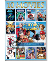 DVD - 10 PELÍCULAS PARA VER EN FAMILIA - USADA (SIN ESPAÑOL)