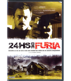 DVD - 24 HORAS DE FURIA - USADO