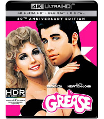 4K UHD - GREASE (BRILLANTINA) (EDICIÓN CONMEMORATIVA 40° ANIVERSARIO)