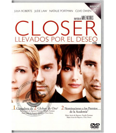 DVD - CLOSER (LLEVADOS POR EL DESEO)
