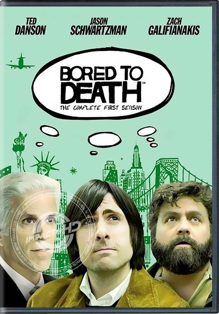 DVD - BORED TO DEATH (LA PRIMERA TEMPORADA COMPLETA) - USADA