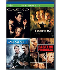 DVD - CASINO / MIAMI VICE / TRÁFICO / PROMESAS DEL ESTE