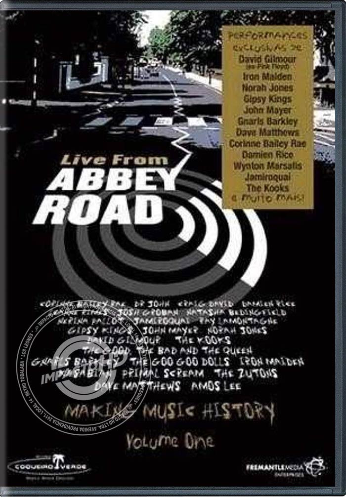 DVD - LIVE FROM ABBREY ROAD (VOLUMEN UNO) - USADA