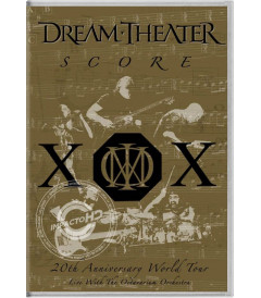 DVD - DREAM THEATER (SCORE) (TOUR 20° ANIVERSARIO) - USADA