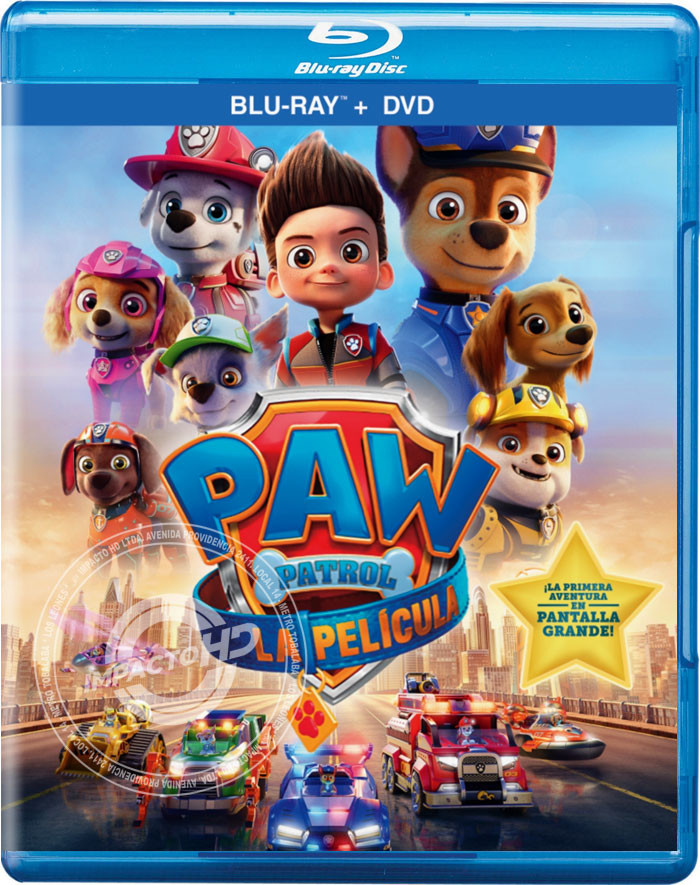 PAW PATROL (LA PELÍCULA) (BD + DVD) (*)