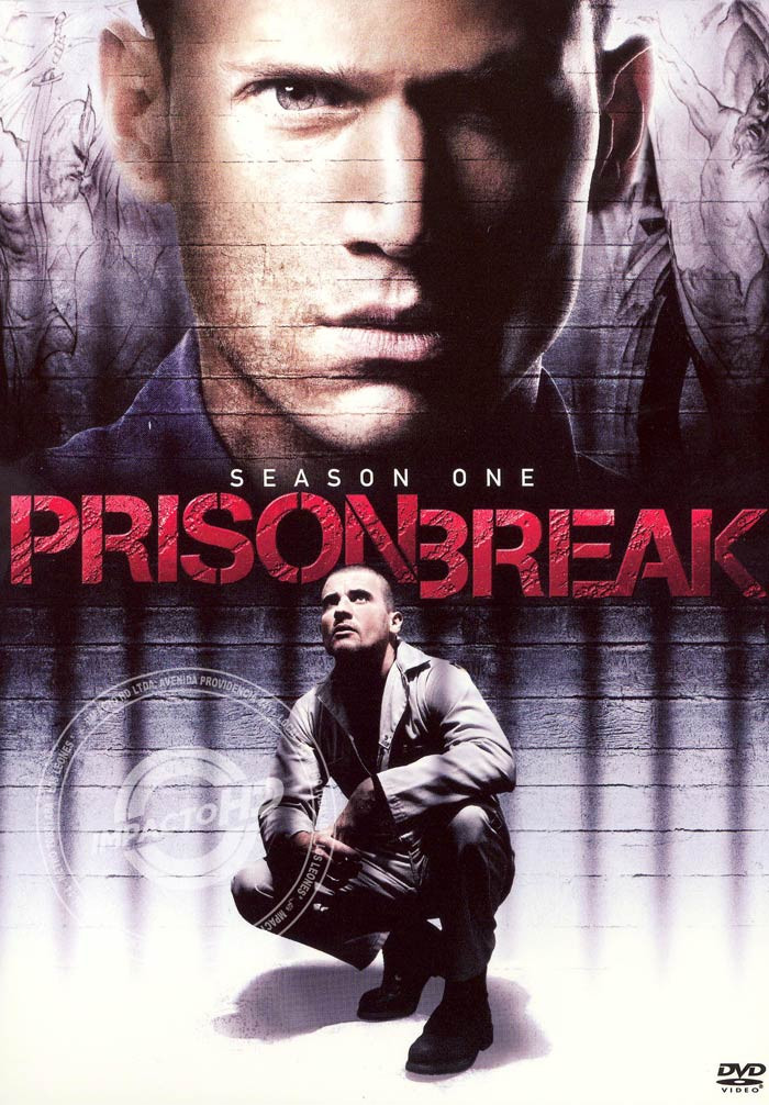 DVD - PRISON BREAK (1° TEMPORADA COMPLETA) - USADA