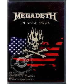 DVD - MEGADETH (IN USA 2008) - USADA