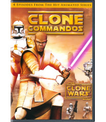 DVD - STAR WARS (THE CLONE WARS) (COMANDOS CLONES)